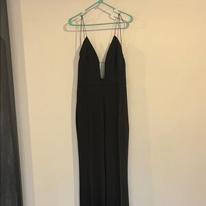 Mango Black Jumpsuit, NWT
